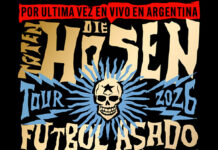 Die Toten Hosen kündigen letzten Besuch in Argentinien und bereiten Abschied vor © Die Toten Hosen - Fútbol Asado Vino y Adiós Amigos