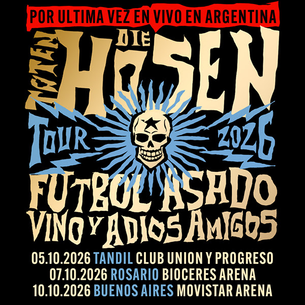 © Die Toten Hosen - Fútbol Asado Vino y Adiós Amigos
