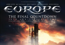 Europe bringen ihre “The Final Countdown 40th Anniversary” Tour für zwei Shows nach Deutschland © Europe The Final Countdown 40th Anniversary Tour 2026