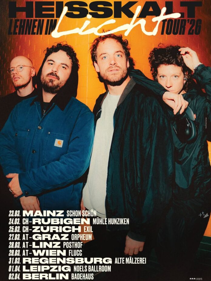 Heisskalt kündigen Tour für 2026 an © Heisskalt 2026