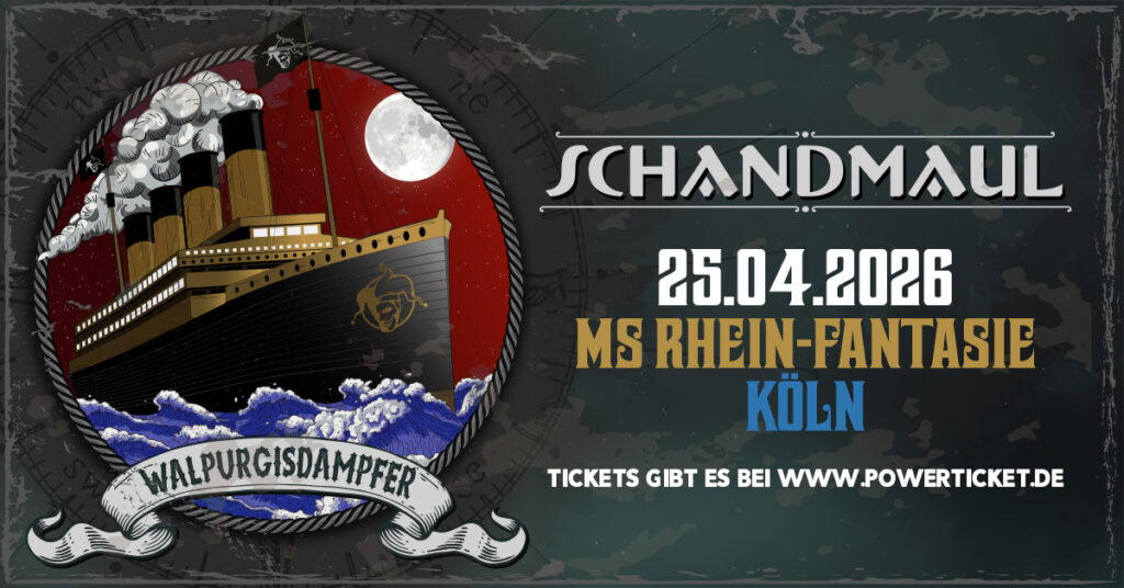 Schandmaul Walpurgisdampfer Event 2026