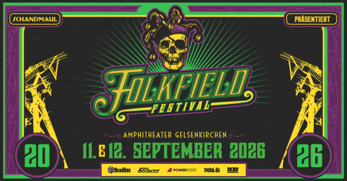 Schandmaul kündigen die Fortsetzung des Folkfield Festivals für 2026 an FOLKFIELD FESTIVAL 2026