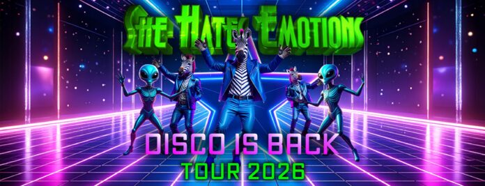 She Hates Emotions sagen Tour ersatzlos ab She Hates Emotions - Disco Is Back Tour 2026