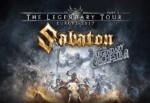 Sabaton kündigen den zweiten Teil ihrer „Legendary Tour“ an Sabaton - The Legendary Tour Europe Part II