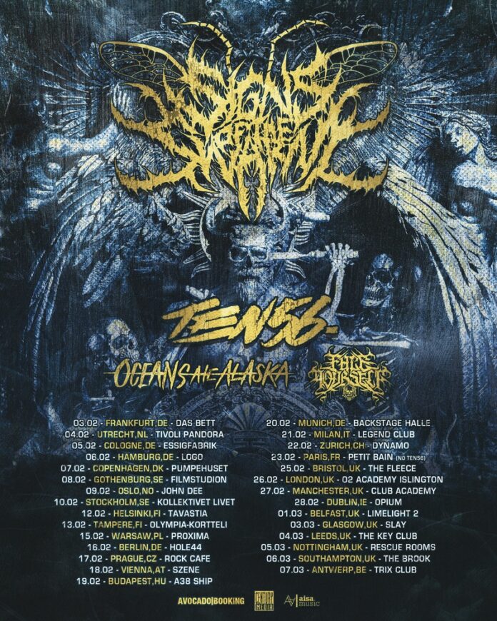 Signs Of The Swarm kündigen Headliner-Tour durch Europa und UK an Signs Of The Swarm Tour 2027